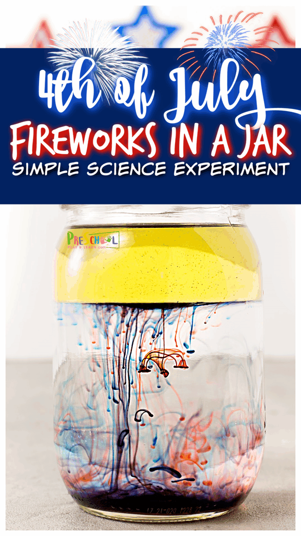 fireworks in a jar 4th of july science