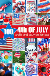 Let's celebrate Independence Day with these fun Fourth of July crafts and activities for kids of all ages! Over 100 EPIC patriotic activities for July 4th.