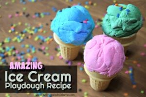Amazing Ice Cream Playdough Recipe