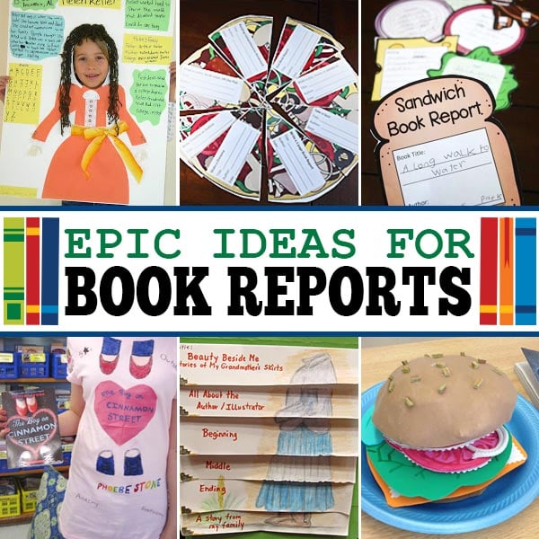 ? No more boring book reports! Check out 26+ FUN, creative and unique Book Report Ideas! These book report projects help improve reading comprehension!
