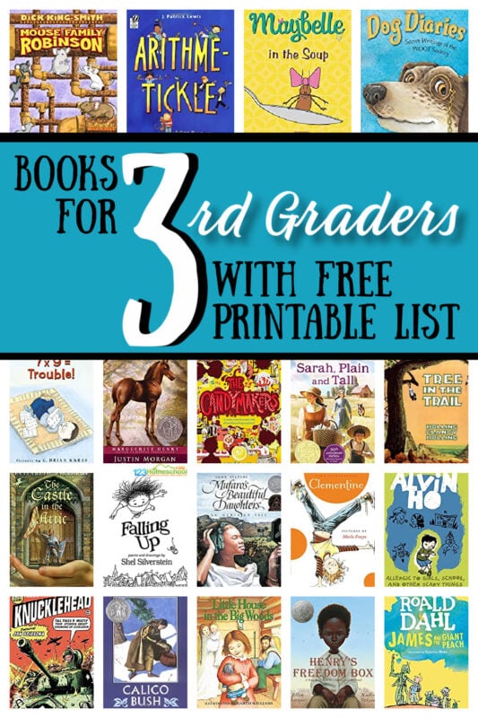Are you working on picking books for 3rd graders? Let me help you pick 3rd grade reading books that are engaging to kids and filled with rich vocabulary and story lines. Instead of spending hours at the library or searching through books on Amazon, check out these fun-to-read Books for Third Graders. Simply download pdf file with printable 3rd grade reading list and you are ready to help your third grader love reading!