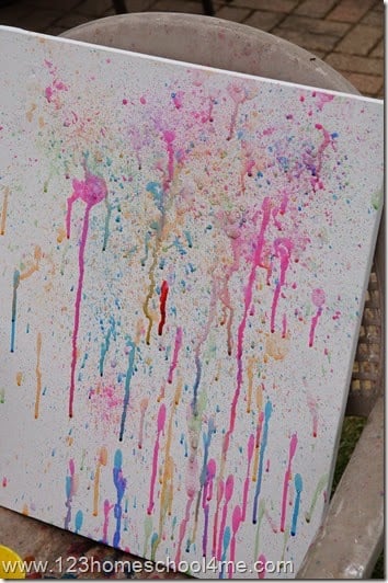 This fun bubble painting activity for kids is loads of fun for your summer bucket list