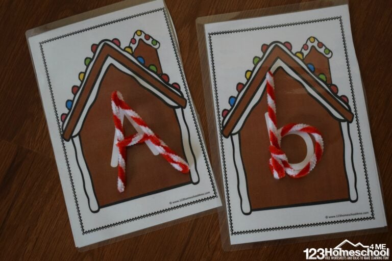 Alphabet Gingerbread Activities