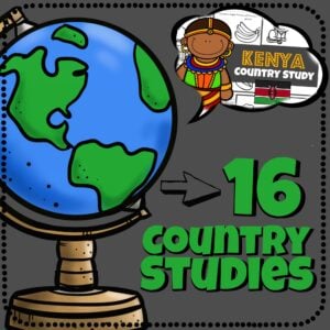 Help kids learn about countries around the world with 12 fun, printable country guides for pre k, kindergarten, first grade, 2nd grade, 3rd grade, 4th grade, 5th grade, and 6th grade students. Print, Color, and read as you learn about other countries and cultures