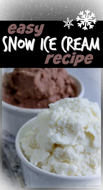 How to Make Snow Ice Cream with a Delicious, EASY Recipe