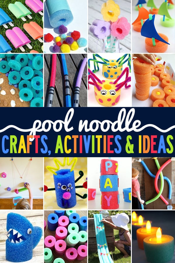 Get ready for summer with these super fun pool noodle crafts, epic pool noodle activities, plus lots of other fun pool noodle ideas. Everyone will love these fun summer activities using pool noodles, with lots of creative, fun ways for you and your kids to enjoy summer, and create memories together. Try these with toddler, preschool, pre-k, kindergarten, first grade, 2nd grade, 3rd grade, 4th grade, 5th grad,e and 6th graders. 