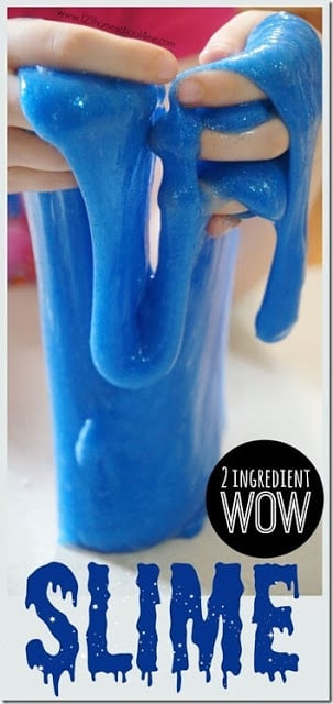 2 Ingredient WOW Slime Recipe for Kids