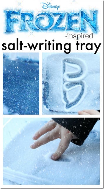 Frozen Snow and Ice Writing FUN