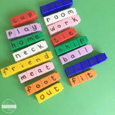 Learning Compound Words with Blocks