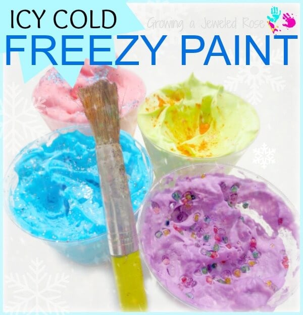 Freezy paints play recipe