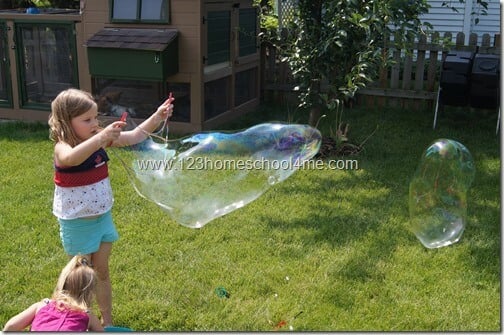 GIANT bubble