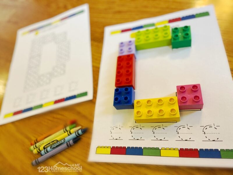super cute, Lego Alphabet Letters Printable for toddlers, preschoolers, kindergarteners, and first graders