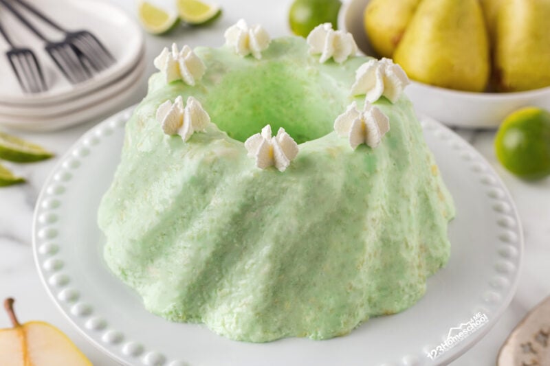 Lime Pear Jello Salad
