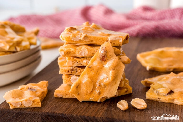 Easy, Homemade Peanut Brittle Candy Recipe