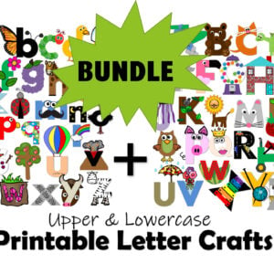 Printable Letter Crafts