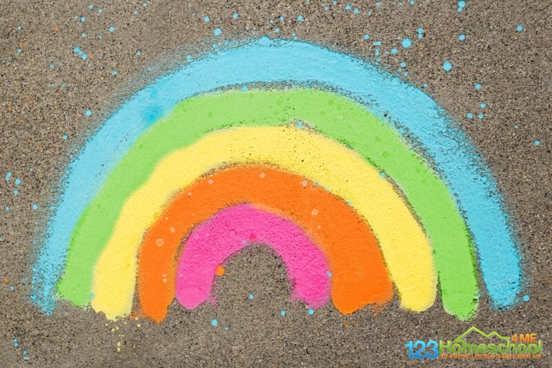 rainbow activity for kids