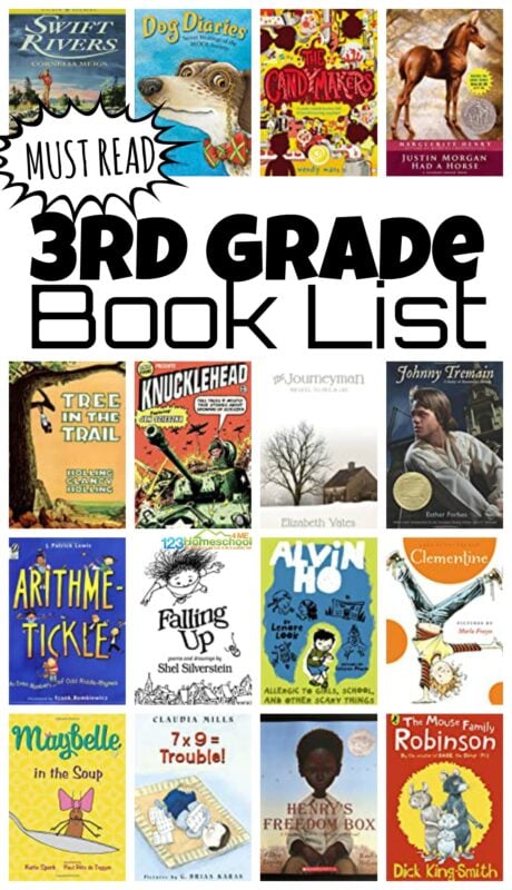 If you are trying to pick really good 3rd grade books, check out this Third Grade Books list printable for grade 3