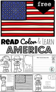 united states coloring page