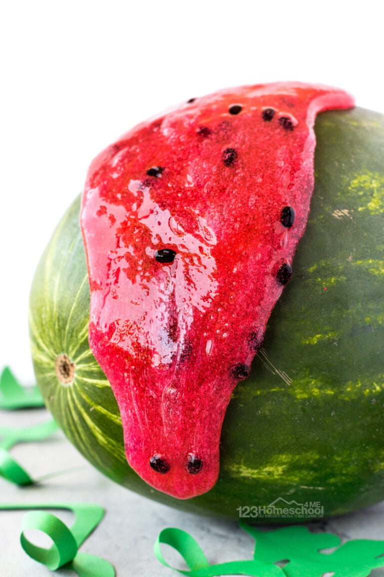 Watermelon Slime Activity for Kids