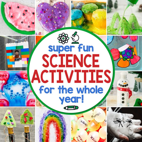100+ Exciting Year Round Science Experiments for Kids