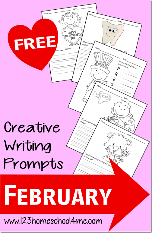 February Writing Prompts