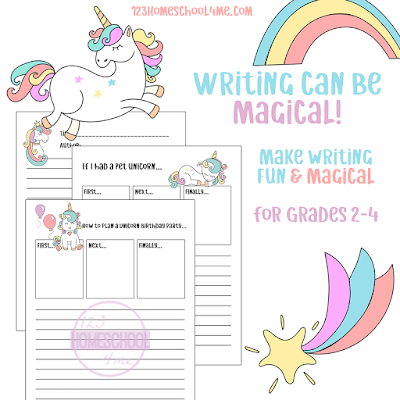 FREE Unicorn Writing Prompts