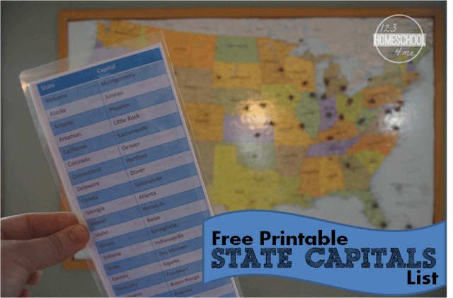 FREE-State-Capitals-List
